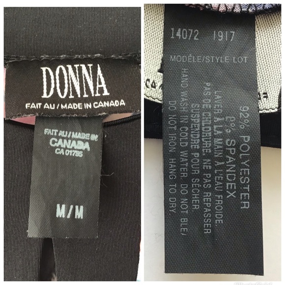 Donna, Medium, Short-Sleeve Drop-Waist Mini Dress - Picture 8 of 8